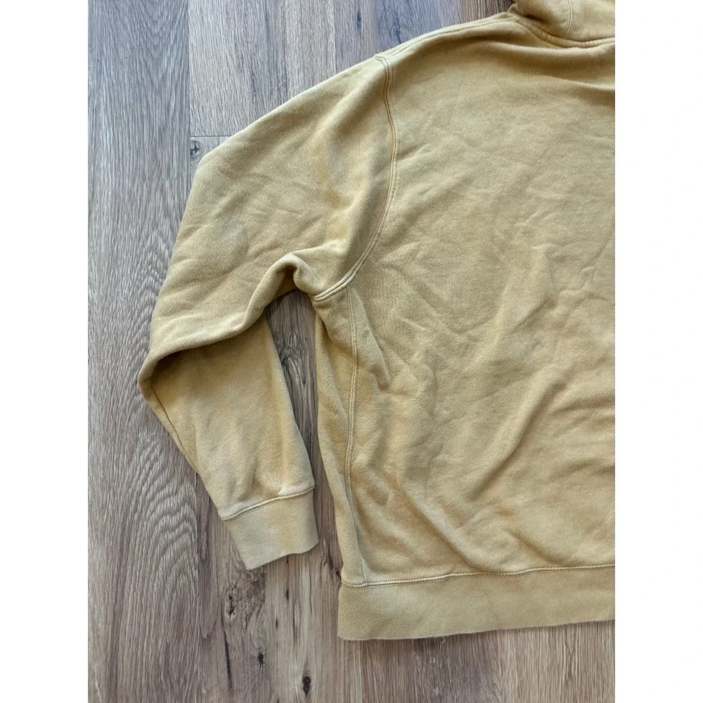 Nike Sportswear Club Fleece Hoodie Mens 3XL Mustard‎ Yellow Pullover BV2654-722